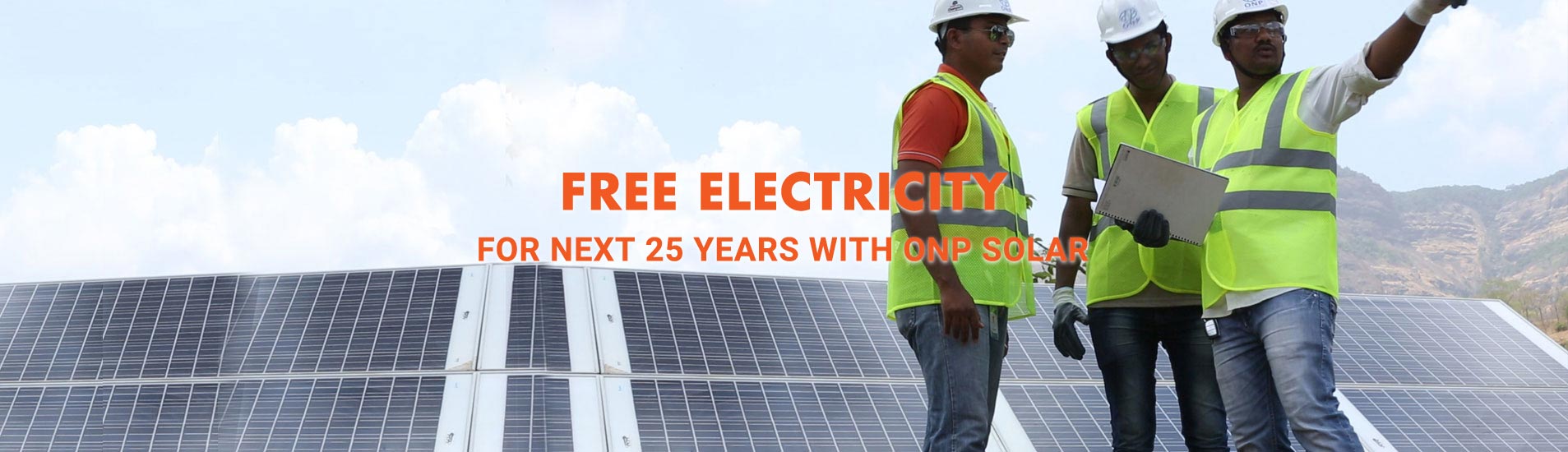 GO GREEN WITH - AFFORDABLE RENEWABLE ENERGY SOLUTIONS FROM ONP SOLAR